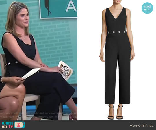 Tory Burch Fremont Jumpsuit worn by Jenna Bush Hager on Today