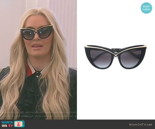 Anna-Karin Karlsson Lusciousness Sunglasses worn by Erika Jayne on The Real Housewives of Beverly Hills
