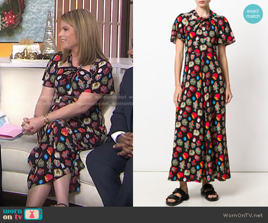 Temperley London Elixir Dress worn by Jenna Bush Hager on Today
