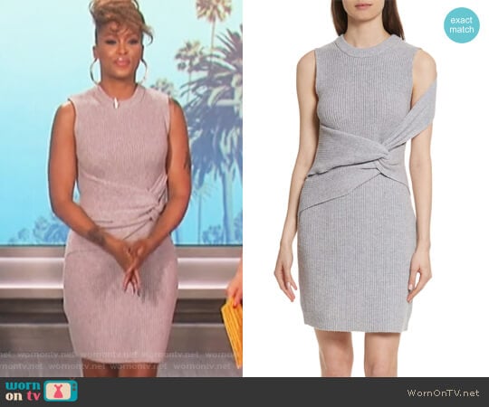 3.1 Phillip Lim Twist Knit Dress worn by Eve on The Talk