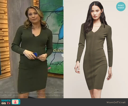 Reiss Polly Dress worn by Ginger Zee on Good Morning America