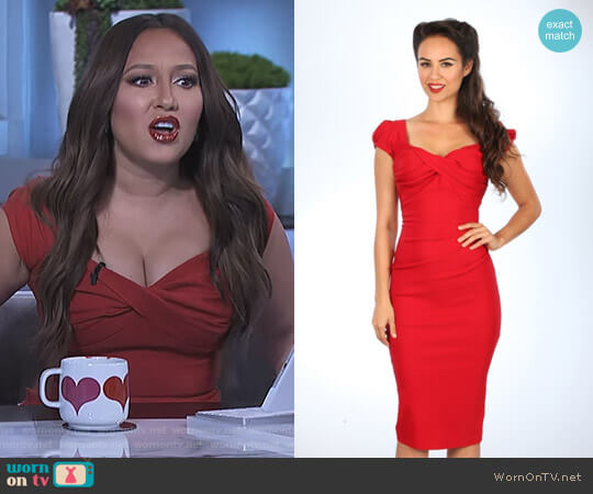 Stop Staring Billion Dollar Baby Dress worn by Adrienne Houghton on The Real