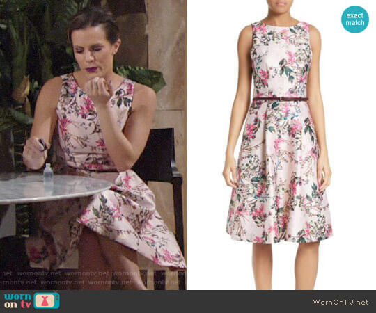 Ted Baker Clarbel Dress worn by Chelsea Lawson (Melissa Claire Egan) on The Young and the Restless