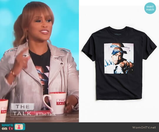 Urban Outfitters Tupac Blues Tee worn by Eve on The Talk