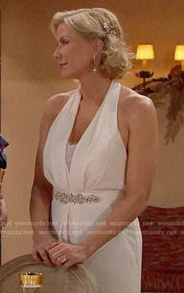 Brooke’s wedding jumpsuit on The Bold and the Beautiful