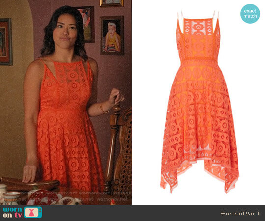 Free People Just Like Honey Dress worn by Jane Villanueva (Gina Rodriguez) on Jane the Virgin