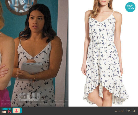 Rails Frida Butterfly Print Dress worn by Jane Villanueva (Gina Rodriguez) on Jane the Virgin