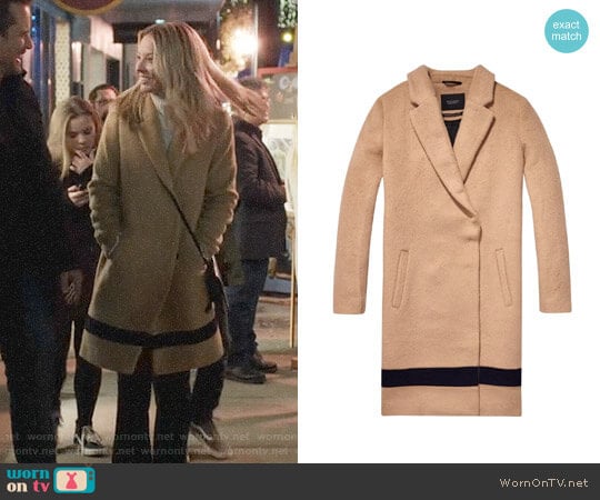 Scotch & Soda Striped Hem Wool Jacket worn by Jessie Caine (Kaitlin Doubleday) on Nashville