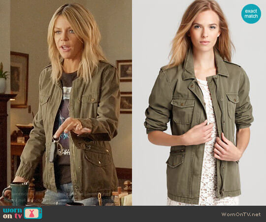 Velvet by Graham & Spencer Army Jacket worn by Mackenzie Murphy (Kaitlin Olson) on The Mick