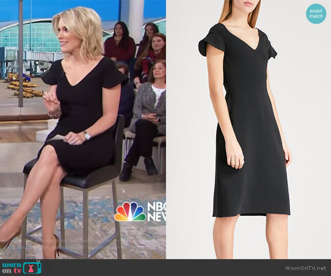 Antonio Berardi Marisa crepe dress worn by Megyn Kelly on Today