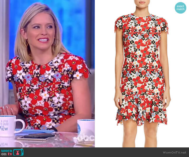 Alice + Olivia Imani Dress worn by Sara Haines on The View