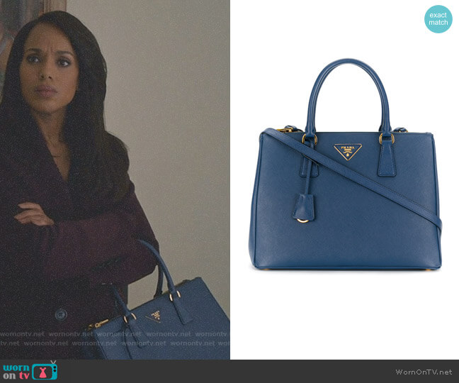 Prada Galleria tote bag worn by Olivia Pope (Kerry Washington) on Scandal