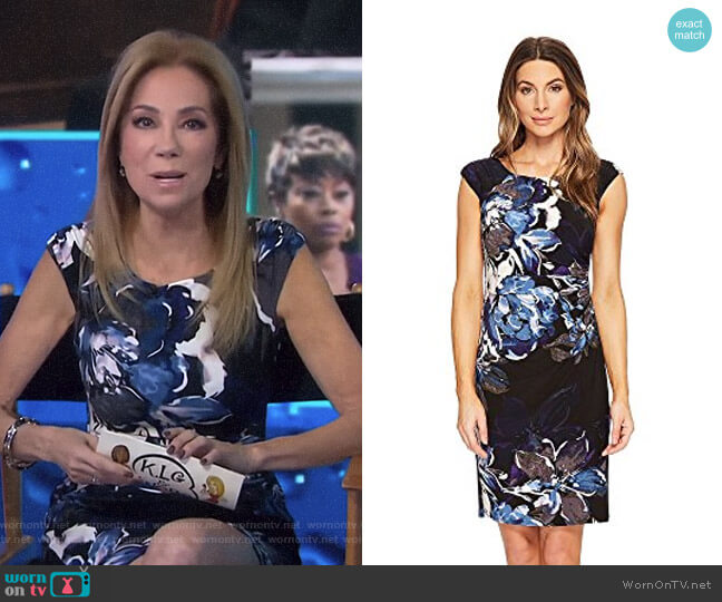 Lauren by Ralph Lauren Koriza Patras Floral Dress worn by Kathie Lee Gifford on Today