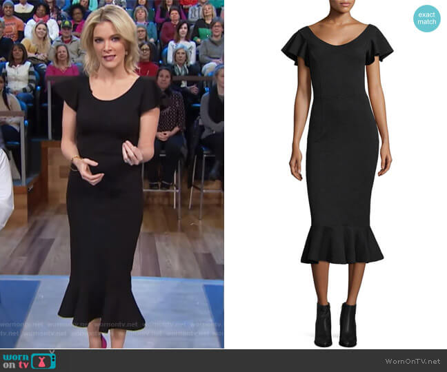Opening Ceremony Medallion Jacquard Lotus Dress worn by Megyn Kelly on Today