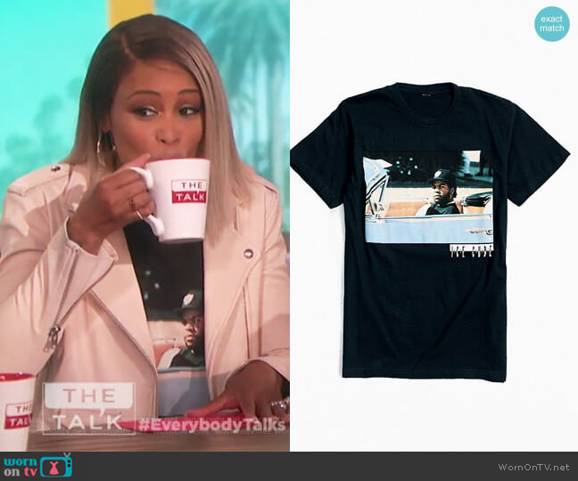 Urban Outfitters Ice Cube Impala Tee worn by Eve on The Talk