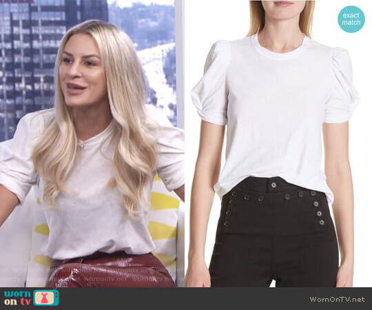 ALC Kati Tee worn by Morgan Stewart on E! News