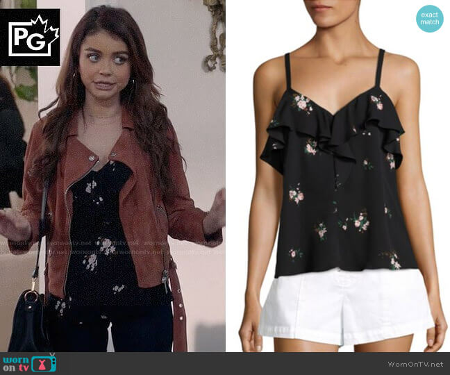 A.L.C. Ari Top worn by Haley Dunphy (Sarah Hyland) on Modern Family