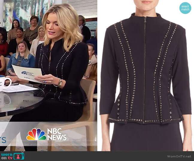 Chiara Boni La Petite Eduarda Studded Jacket worn by Megyn Kelly on Today