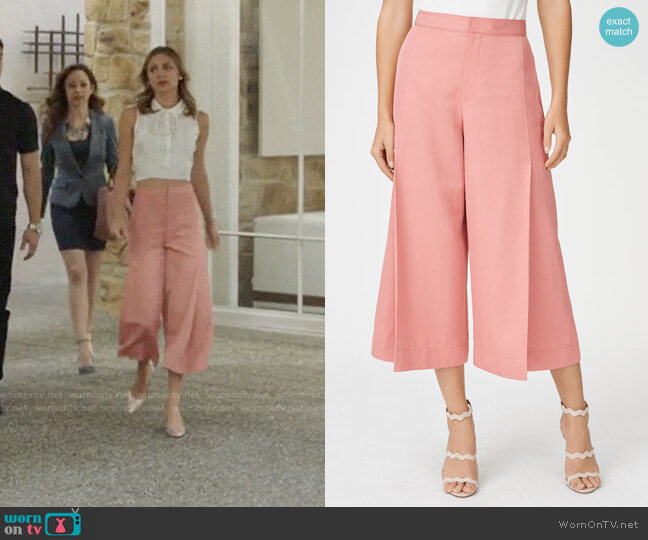 Club Monaco Caroline Pants worn by Megan Morrison (Christine Evangelista) on The Arrangement
