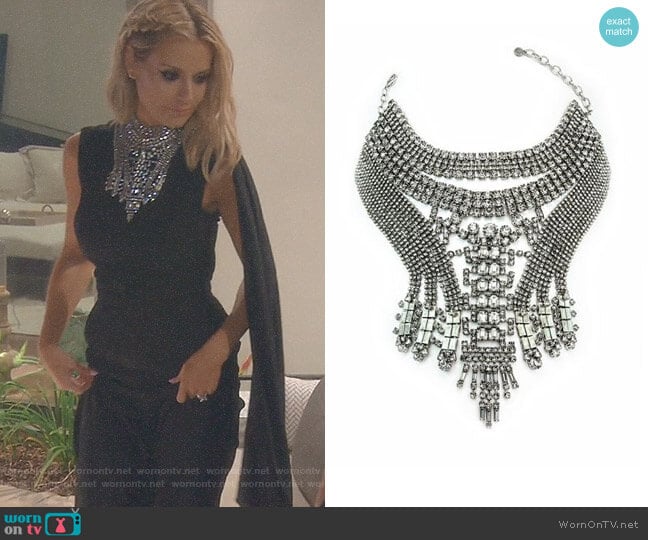 Dylanlex Falkor V Necklace worn by Dorit Kemsley on The Real Housewives of Beverly Hills