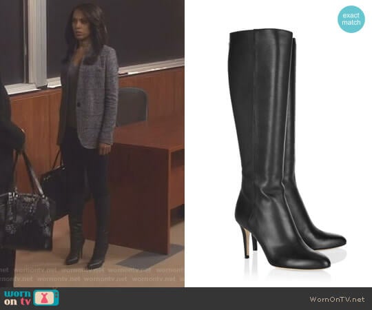 Jimmy Choo Grand Tall Boot worn by Olivia Pope (Kerry Washington) on Scandal