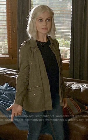 Liv’s army jacket on iZombie