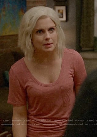 Liv’s pink tee on iZombie