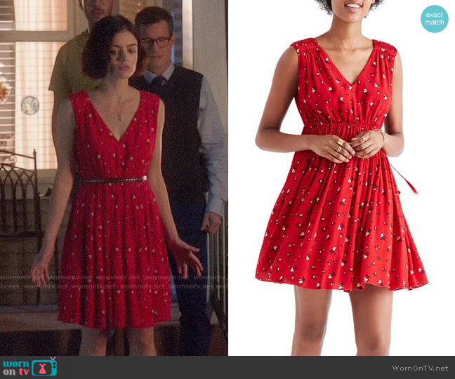 Madewell Magnolia Tie Back Dress worn by Stella Abbott (Lucy Hale) on Life Sentence