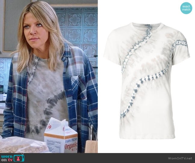 Raquel Allegra Tie Dye Tee worn by Mackenzie Murphy (Kaitlin Olson) on The Mick