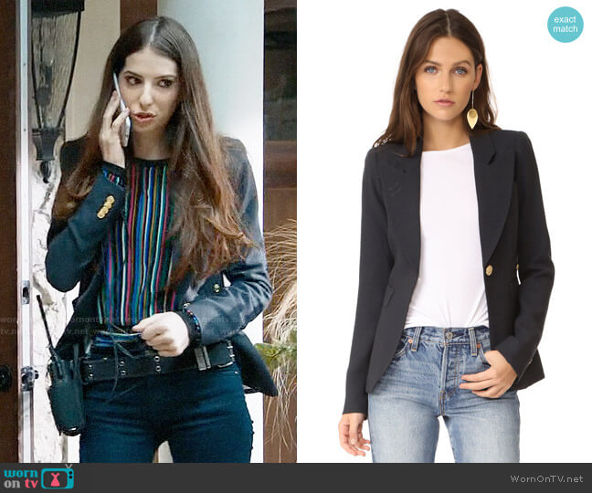 Smythe Duchess Blazer worn by Madison (Genevieve Buechner) on UnReal