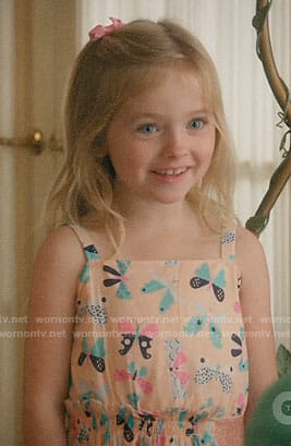 The Twins’ butterfly print dress on Jane the Virgin