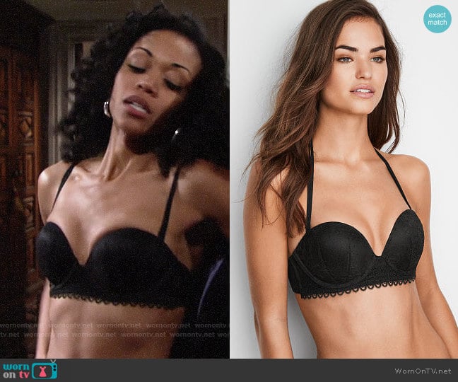 Victorias Secret Very Sexy Strapless Bra worn by Hilary Curtis (Mishael Morgan) on The Young and the Restless