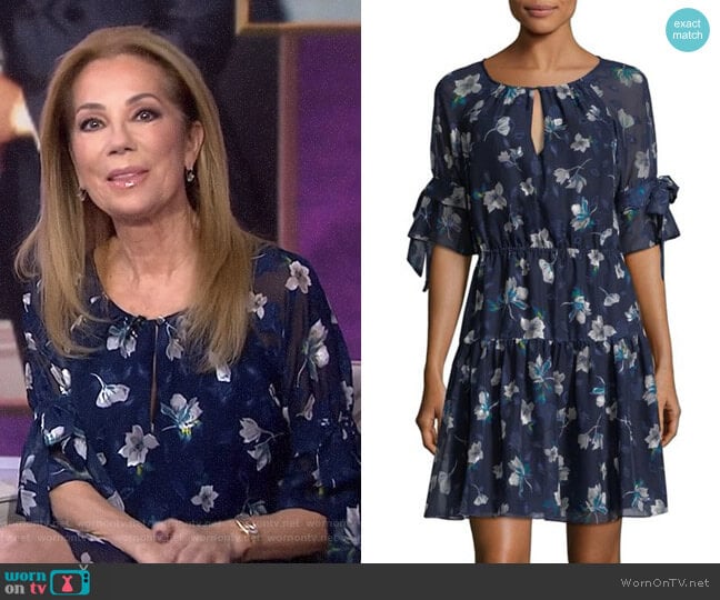 Vince Camuto Floral Fit & Flare Dress worn by Kathie Lee Gifford on Today