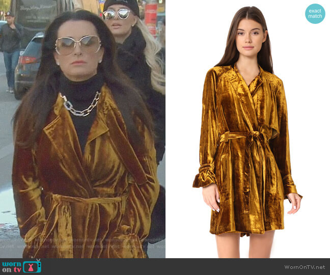 ALC Kendall Dress worn by Kyle Richards on The Real Housewives of Beverly Hills