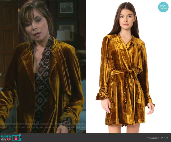 ALC Kendall Dress worn by Kate Roberts (Lauren Koslow) on Days of our Lives