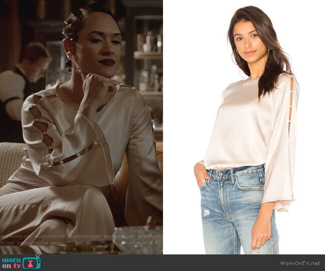 Alice + Olivia Genia Top worn by Anika Calhoun (Grace Gealey) on Empire