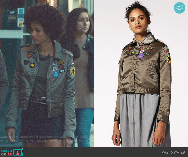 Diesel G-Seto Jacket worn by Maia Roberts (Alisha Wainwright ) on Shadowhunters