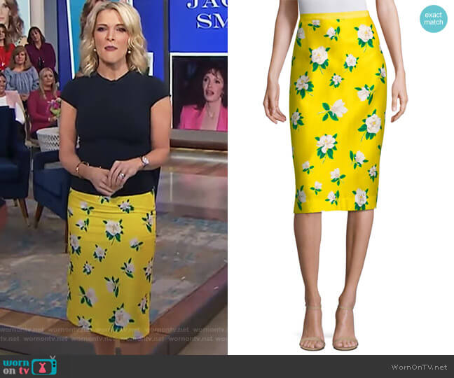 Draper James Magnolia Pencil Skirt worn by Megyn Kelly on Today