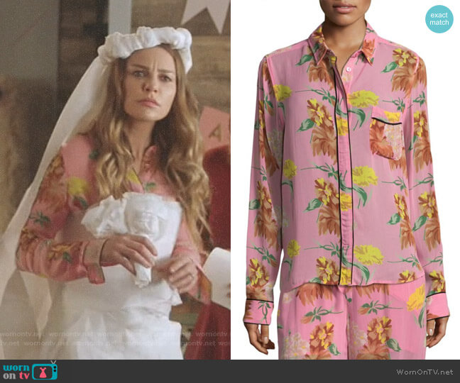 Ganni Marceau Shirt worn by Chloe Decker (Lauren German) on Lucifer