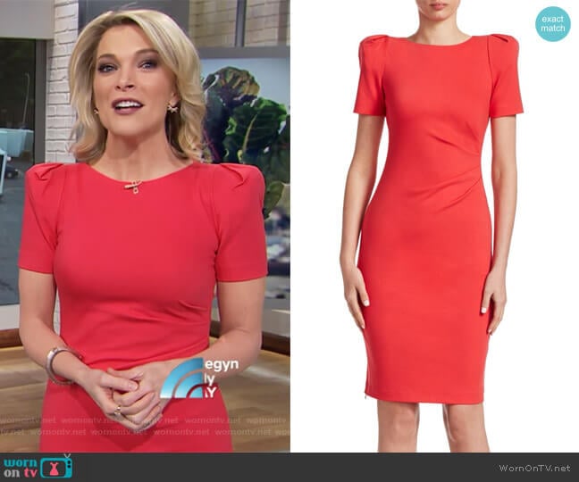 Giorgio Armani Ruched Jersey Dress worn by Megyn Kelly on Today