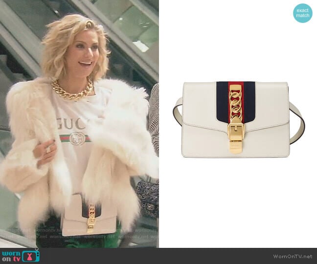 Gucci Sylvie Belt Bag worn by Dorit Kemsley on The Real Housewives of Beverly Hills