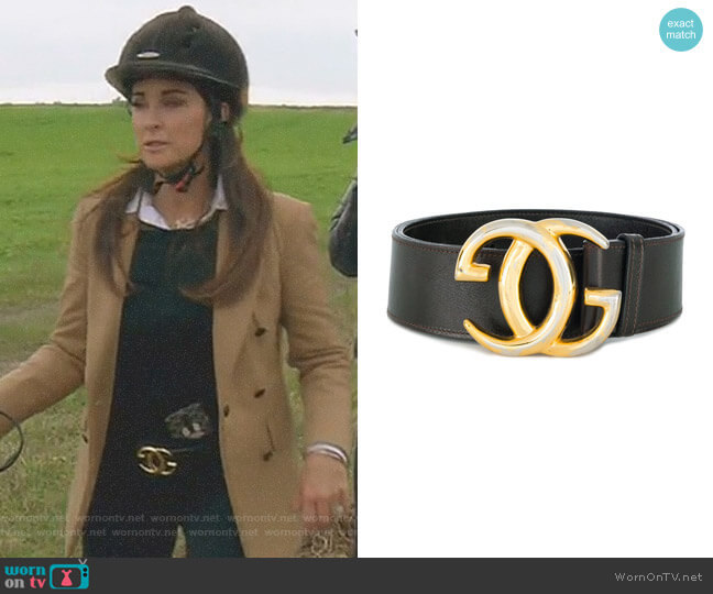 Gucci Interlocking GG Belt worn by Kyle Richards on The Real Housewives of Beverly Hills