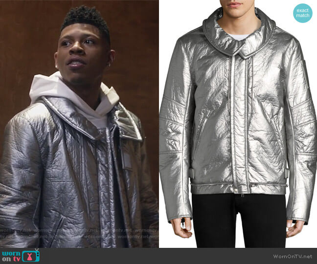 Helmut Lang Astro Moto Jacket worn by Hakeem Lyon (Bryshere Y. Gray) on Empire