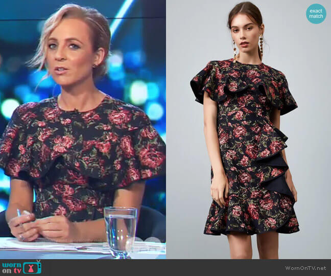 Keepsake Dream Catcher Dress worn by Carrie Bickmore on The Project