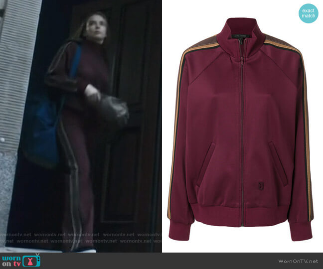 Marc Jacobs Striped Detail Track Jacket worn by Villanelle (Jodie Comer) on Killing Eve