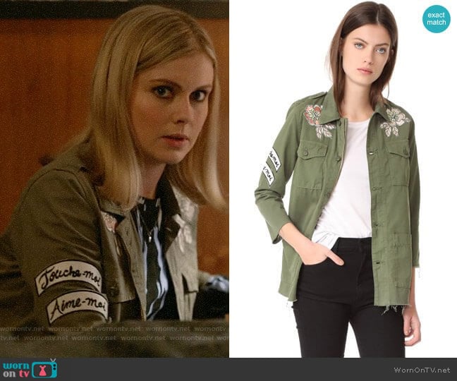 Mother Top Brass Fray Jacket worn by Liv Moore (Rose McIver) on iZombie