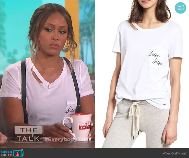 n:Philanthropy Hadlow Pocket Tee worn by Eve on The Talk