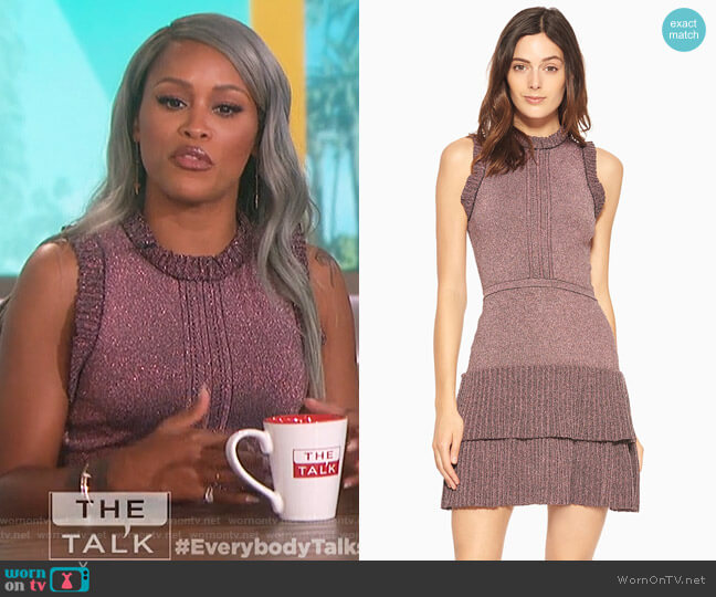 Parker JoJo Knit Dress worn by Eve on The Talk