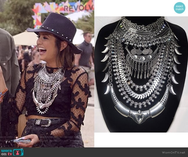 21HM Rani Necklace worn by Erin Lim on E! News