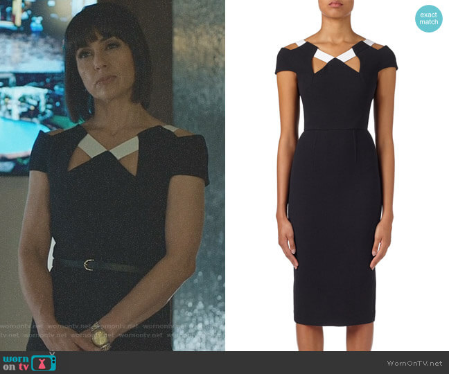 Roland Mouret Atkinson Dress worn by Quinn King (Constance Zimmer) on UnReal